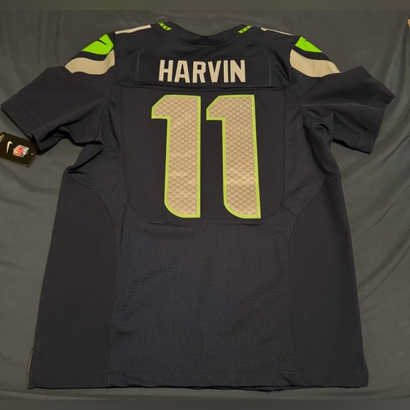 Percy Harvin Seattle Seahawks Nike Elite Jersey Size 44 Stitched MSRP $295 NWT - Picture 7 of 16